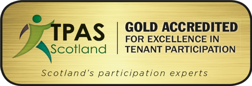 TPAS Gold Accredited for excellence in Tenant Participation